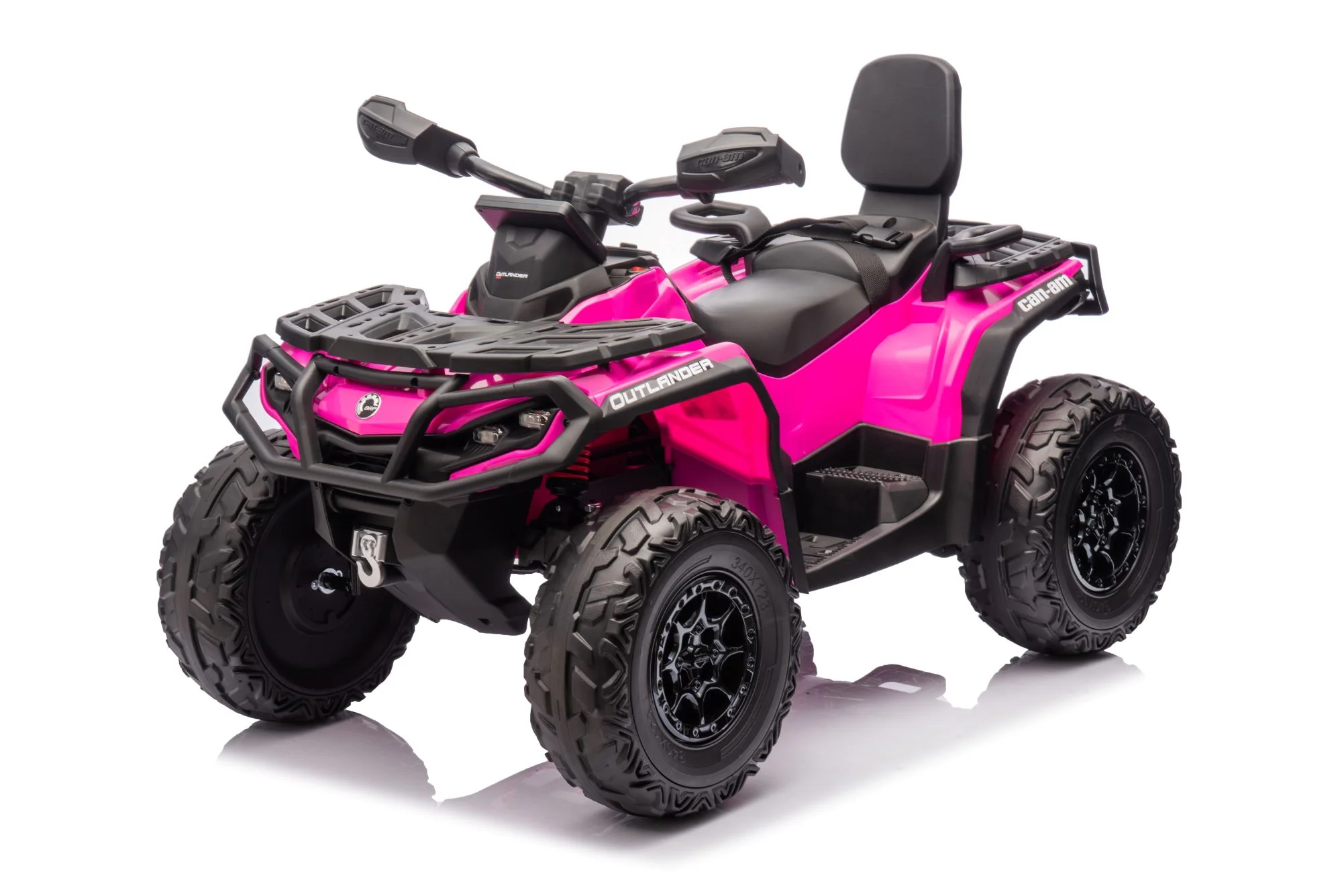 24V 800W -2 Seater  Licensed Can-Am Outlander Monster 4×4 ATV Quad Bike– Barbie Pink ETA 10th May 2026 - Image 10