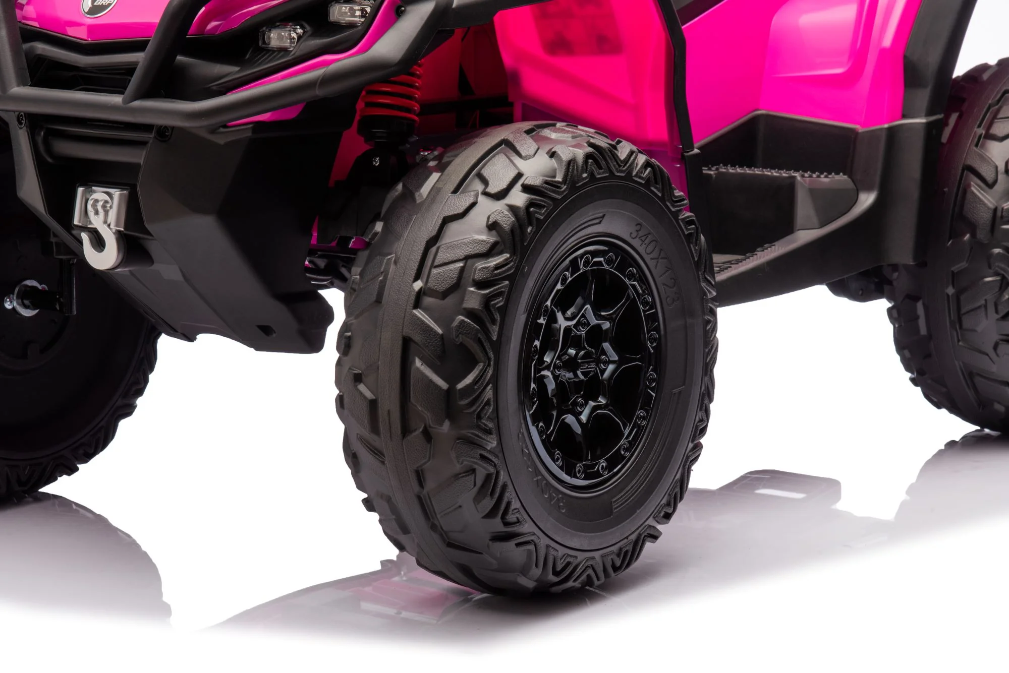 24V 800W -2 Seater  Licensed Can-Am Outlander Monster 4×4 ATV Quad Bike– Barbie Pink ETA 10th May 2026 - Image 11