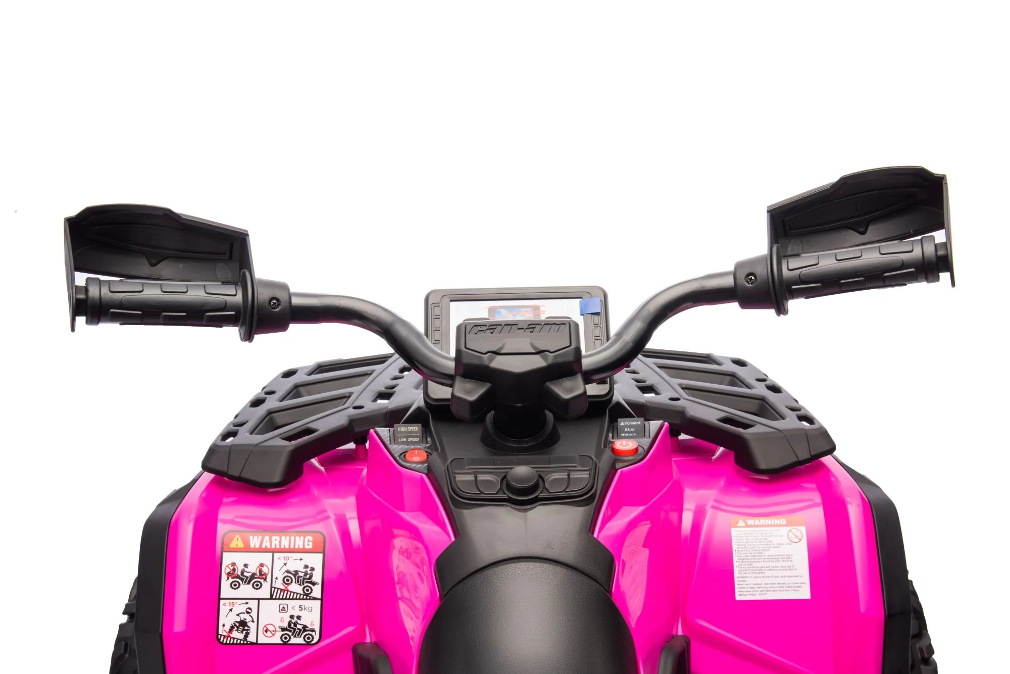 24V 800W -2 Seater  Licensed Can-Am Outlander Monster 4×4 ATV Quad Bike– Barbie Pink ETA 10th May 2026 - Image 24