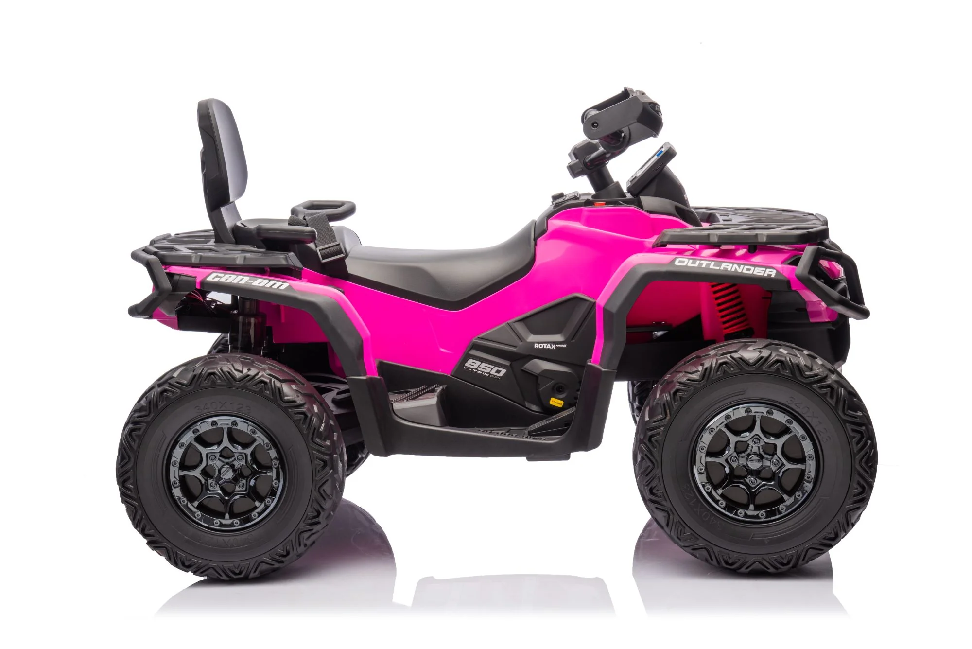 24V 800W -2 Seater  Licensed Can-Am Outlander Monster 4×4 ATV Quad Bike– Barbie Pink ETA 10th May 2026 - Image 8