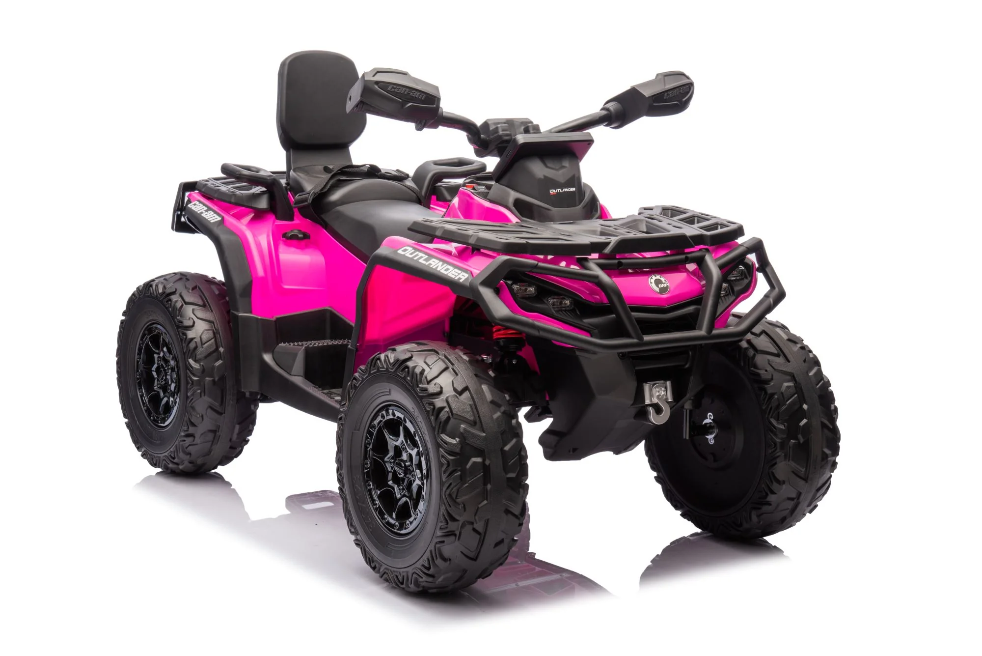 24V 800W -2 Seater  Licensed Can-Am Outlander Monster 4×4 ATV Quad Bike– Barbie Pink ETA 10th May 2026 - Image 9