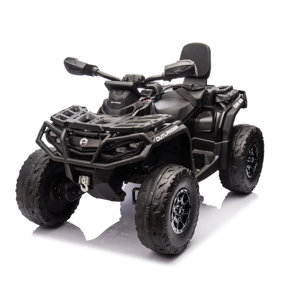 24V 800W -2 Seater  Licensed Can-Am Outlander Monster 4×4 ATV Quad Bike – Black ETA 10th May 2026 - Image 7