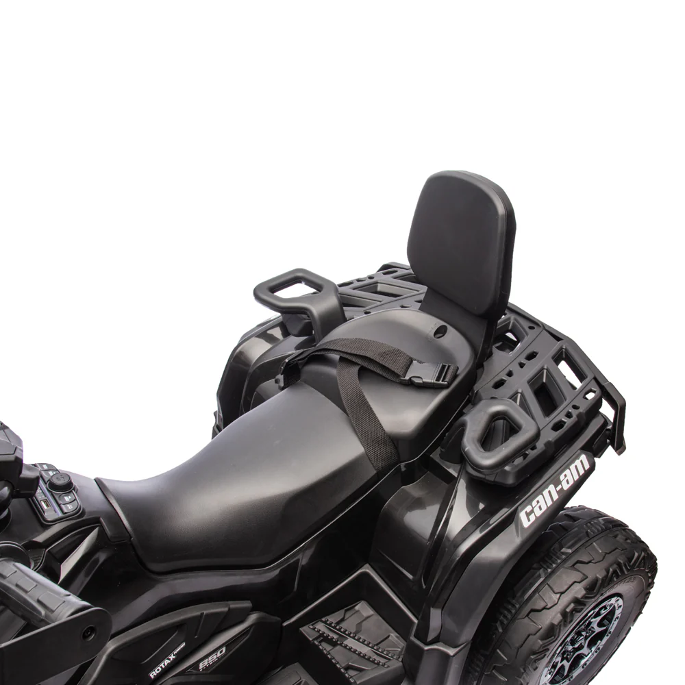 24V 800W -2 Seater  Licensed Can-Am Outlander Monster 4×4 ATV Quad Bike – Black ETA 10th May 2026 - Image 8