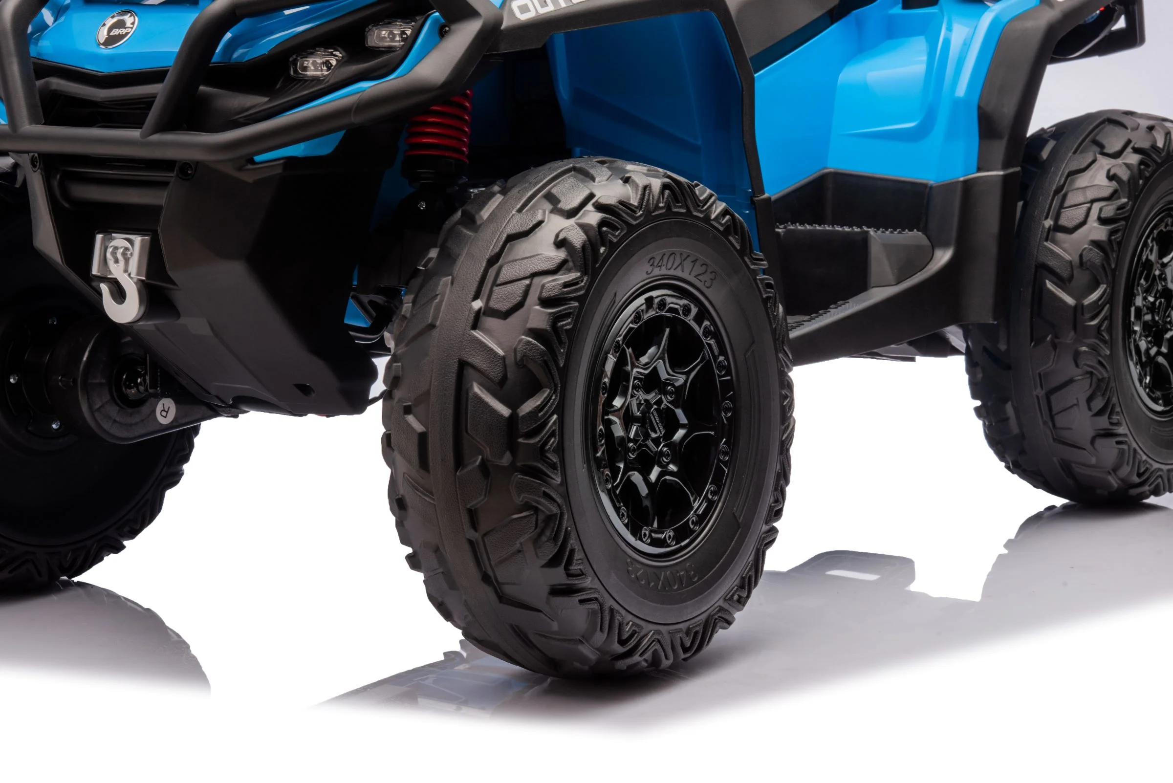 24V 800W -2 Seater  Licensed Can-Am Outlander Monster 4×4 ATV Quad Bike – Blue ETA 10th May 2026 - Image 16