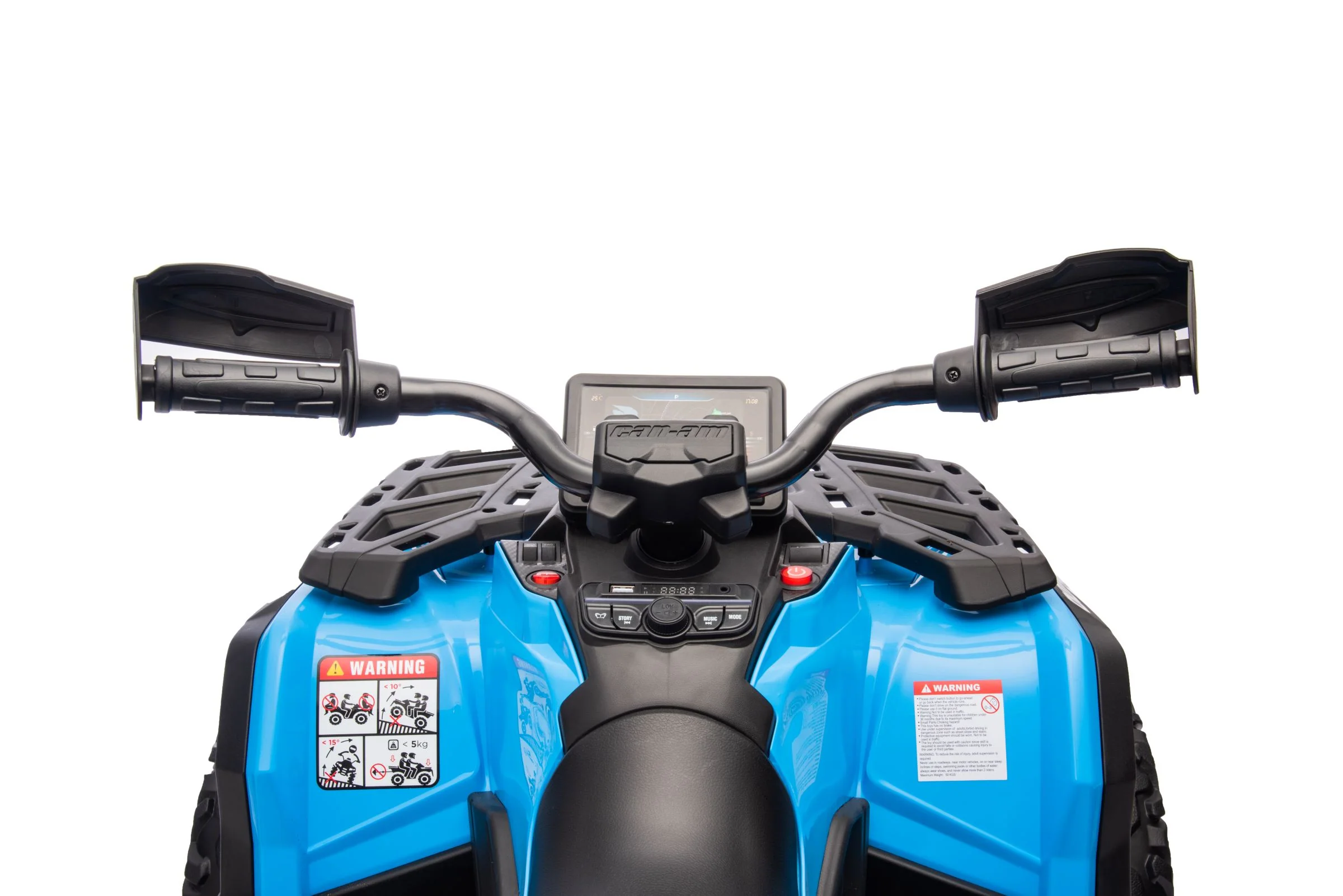 24V 800W -2 Seater  Licensed Can-Am Outlander Monster 4×4 ATV Quad Bike – Blue ETA 10th May 2026 - Image 26