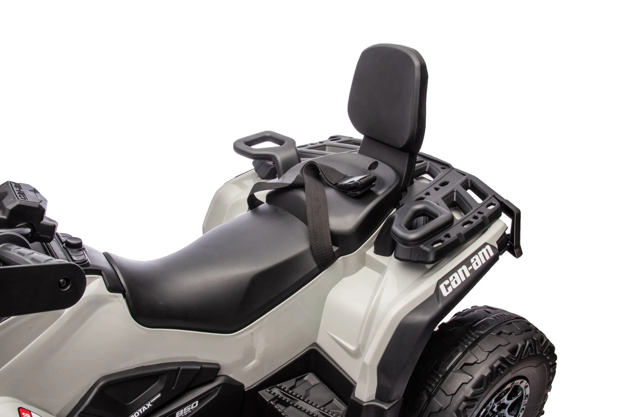 24V 800W -2 Seater  Licensed Can-Am Outlander Monster 4×4 ATV Quad Bike - KHAKI ETA 10th May 2026 - Image 13