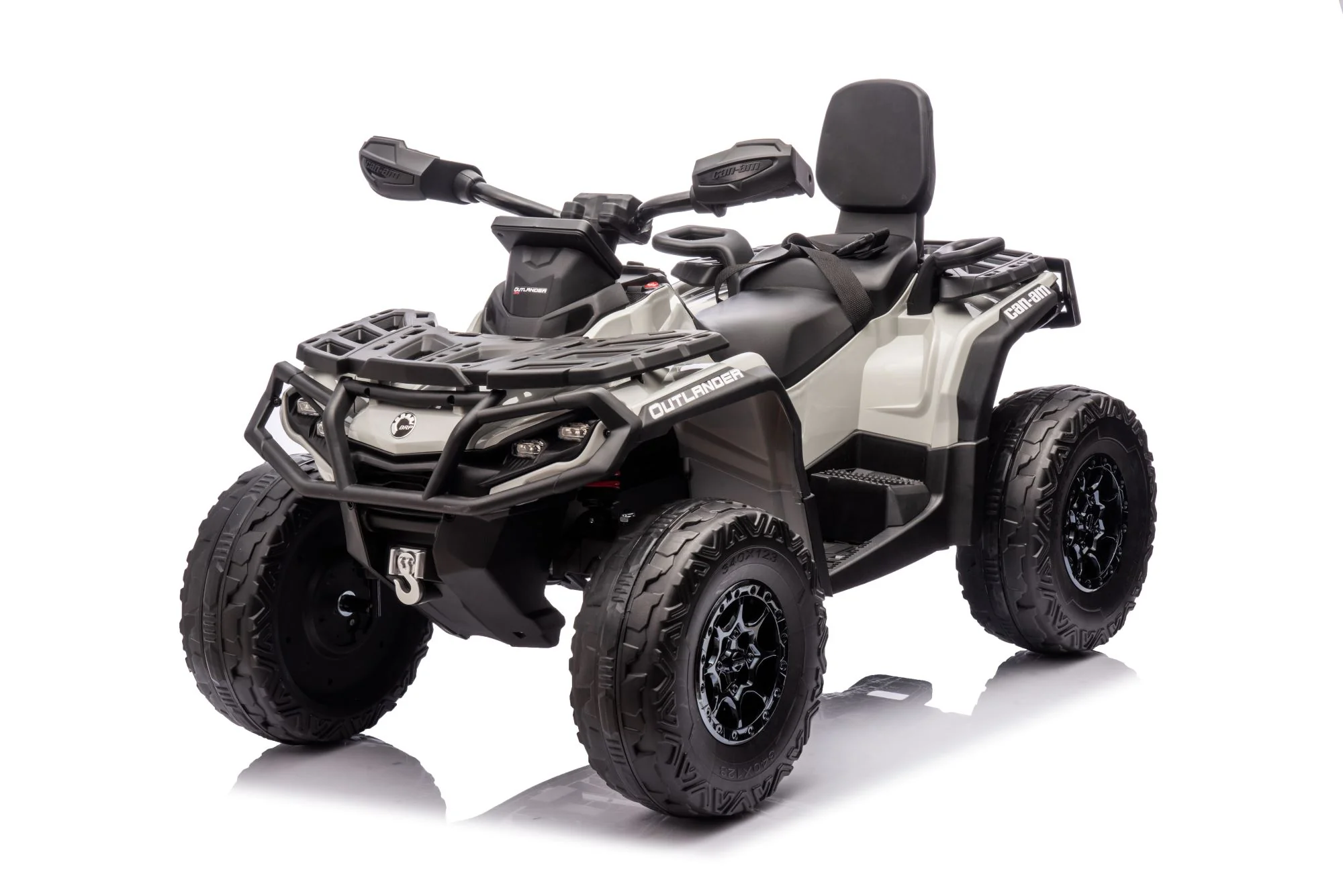 24V 800W -2 Seater  Licensed Can-Am Outlander Monster 4×4 ATV Quad Bike - KHAKI ETA 10th May 2026 - Image 9