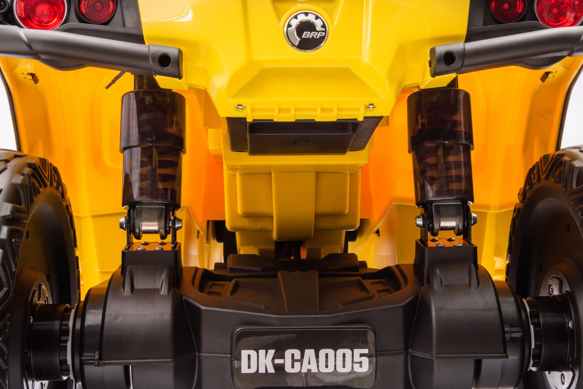 24V 800W -2 Seater  Licensed Can-Am Outlander Monster 4×4 ATV Quad Bike – Yellow - Image 14