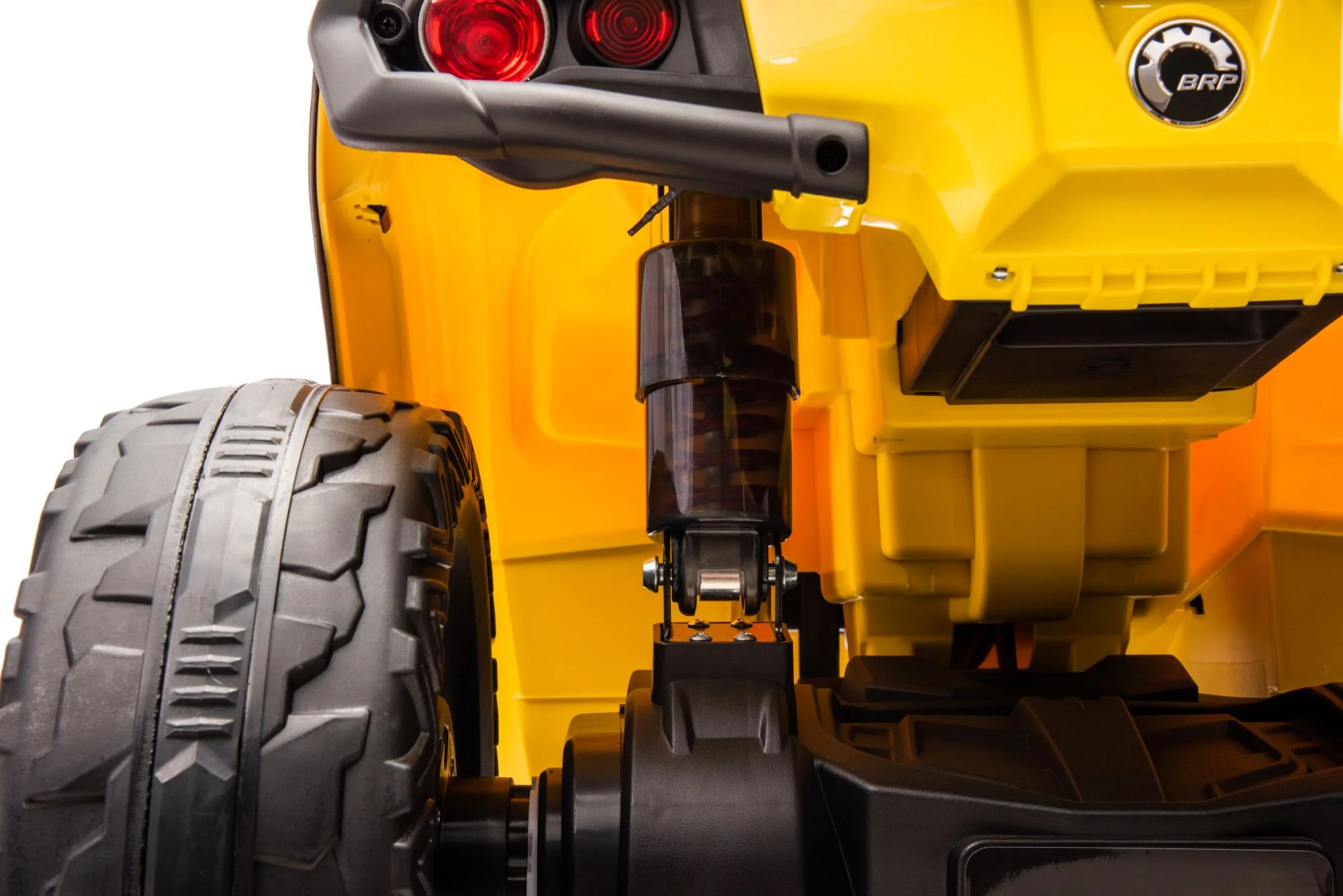 24V 800W -2 Seater  Licensed Can-Am Outlander Monster 4×4 ATV Quad Bike – Yellow - Image 15