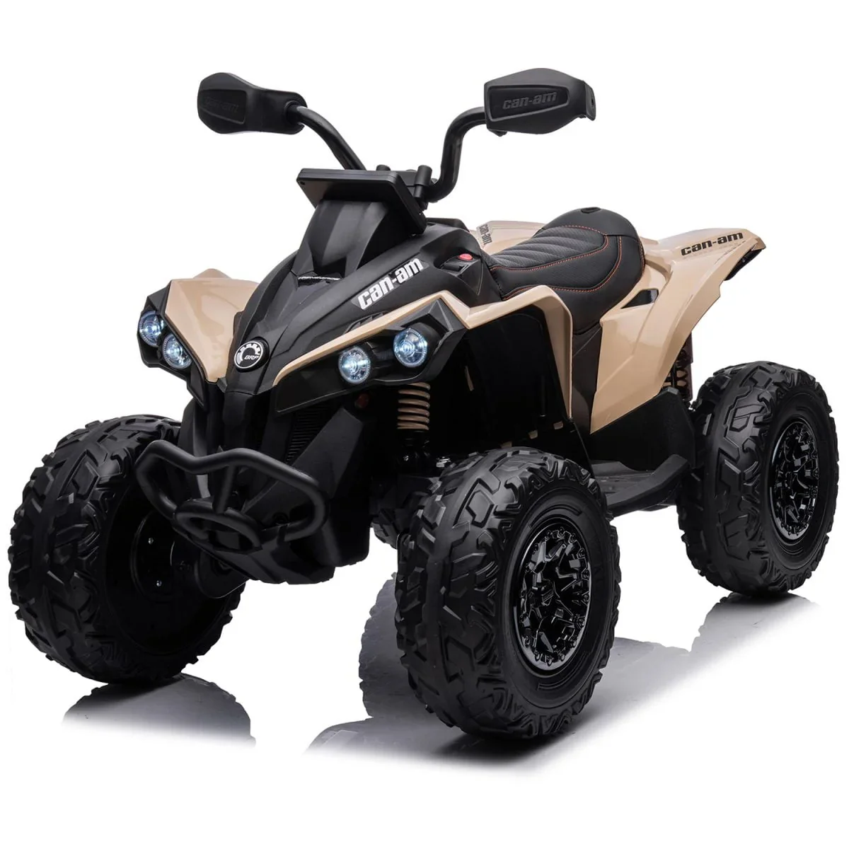 24V 800W Licensed Can-Am Renegade 4×4 ATV Quad Bike – Khaki ETA 10th May 2026 - Image 15