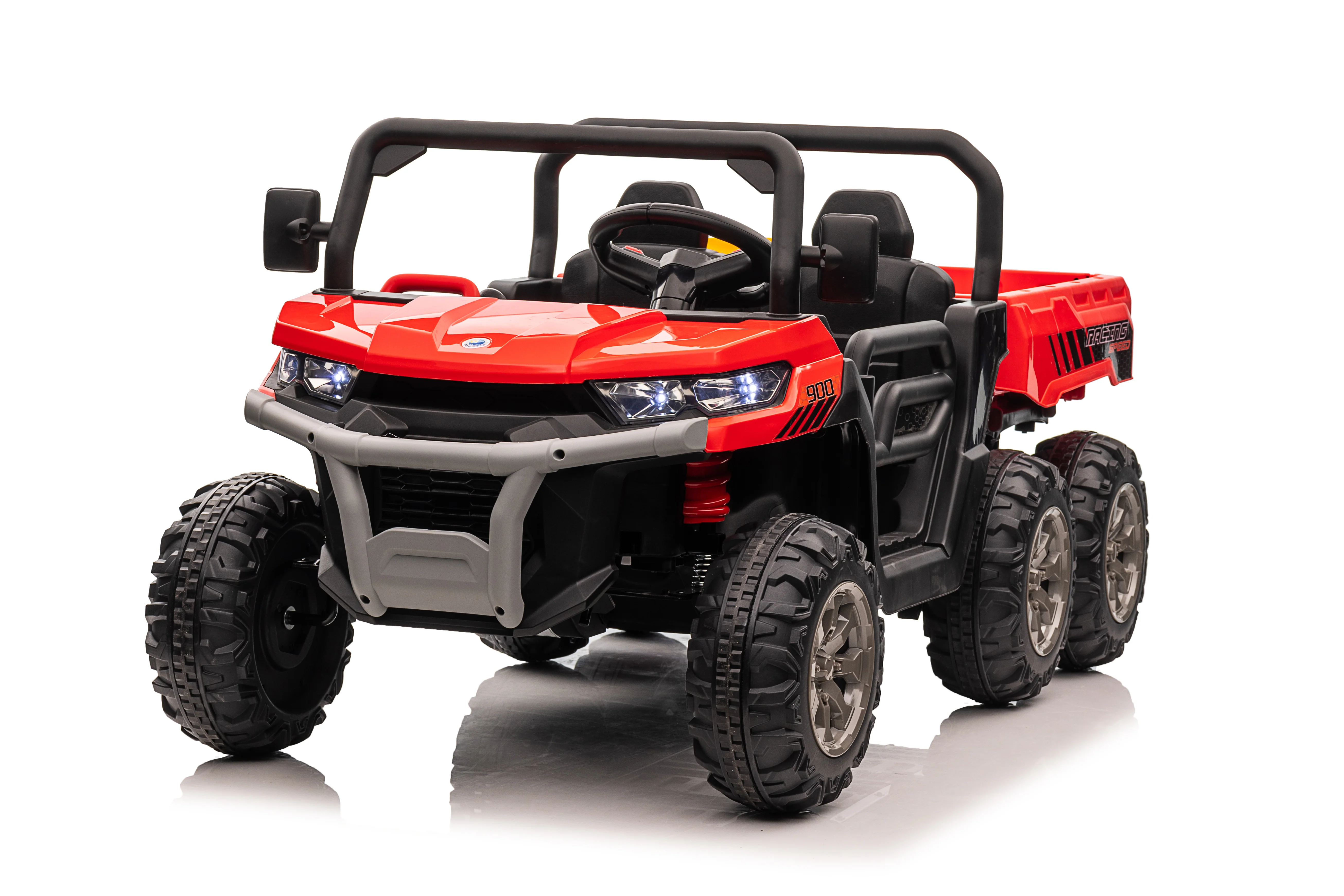 24v Construction Truck 4x4 with Electric Tipping Bed - Red ETA 25th April 2026