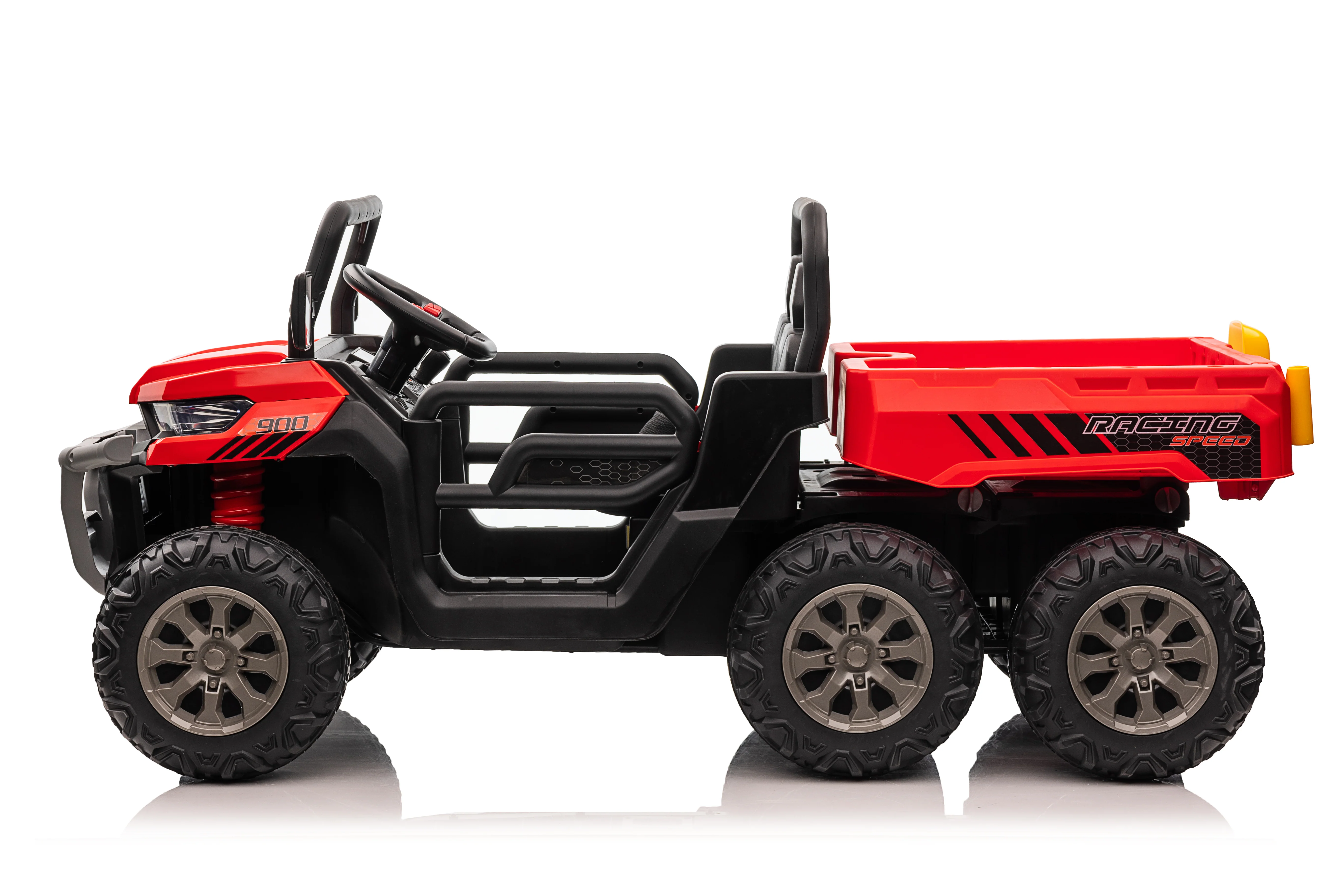 24v Construction Truck 4x4 with Electric Tipping Bed - Red ETA 25th April 2026 - Image 3