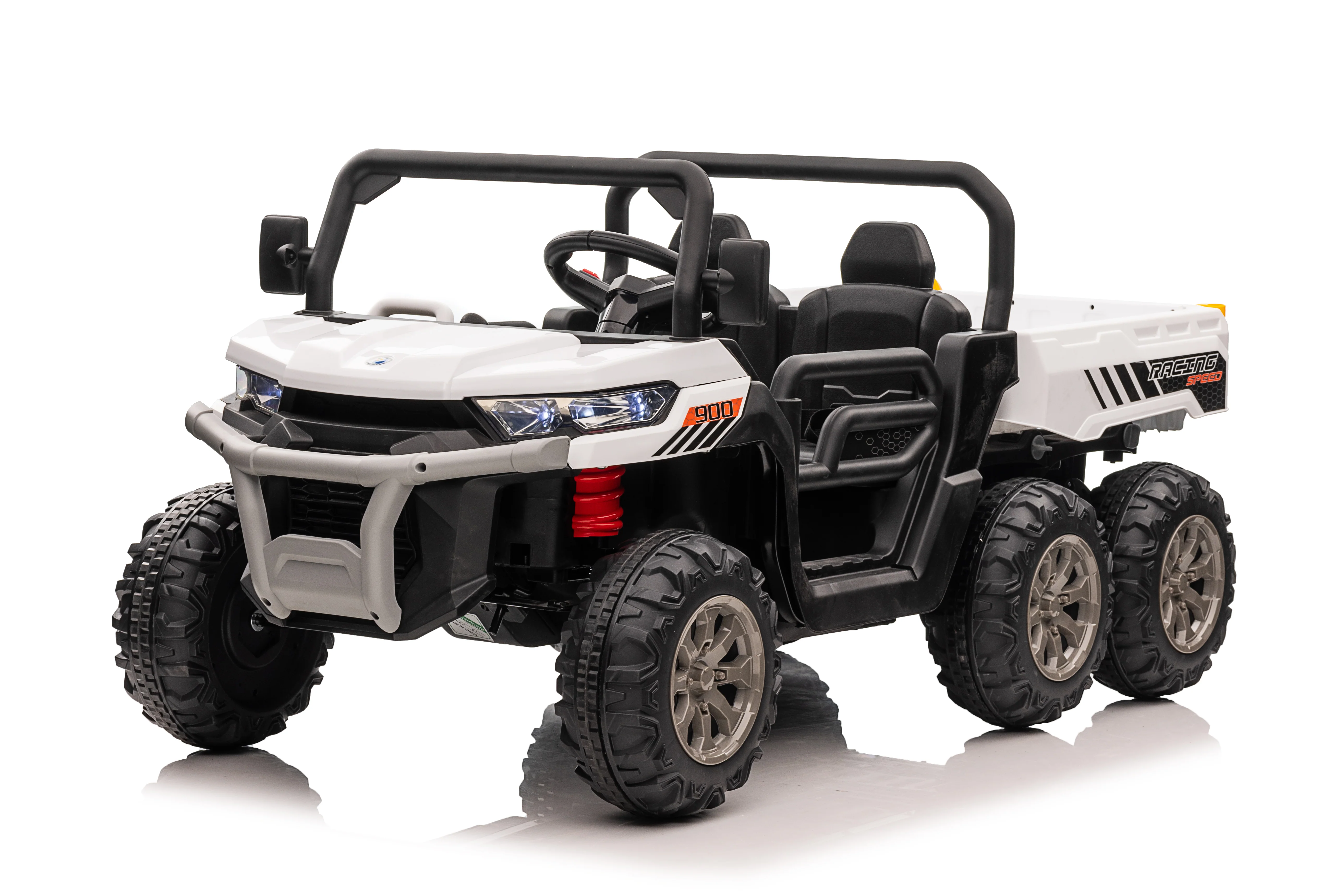 24v Construction Truck 4x4 with Electric Tipping Bed - White ETA 25th April 2026 - Image 3