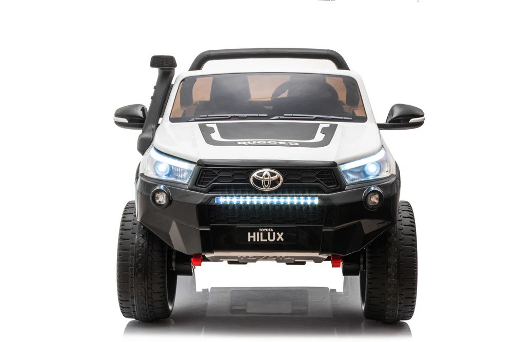 24v x 14 Ah licensed 800 w 4x4 Toyota Hilux Kids Ride on Car White ETA 10th May 2026 - Image 8