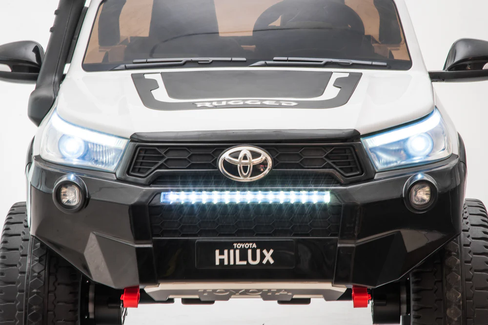 24v x 14 Ah licensed 800 w 4x4 Toyota Hilux Kids Ride on Car White ETA 10th May 2026 - Image 9