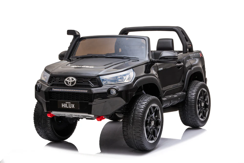 24v x 14 Ah licensed 800 w 4x4 Toyota Hilux Kids Ride on Car Black ETA 10th May 2026