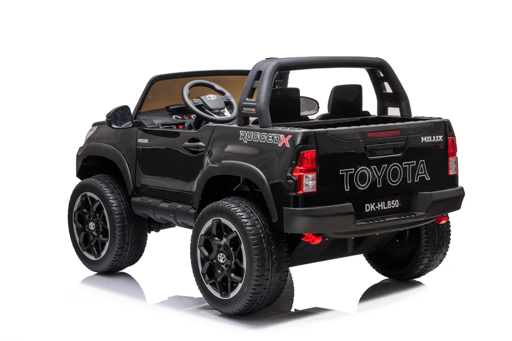 24v x 14 Ah licensed 800 w 4x4 Toyota Hilux Kids Ride on Car Black ETA 10th May 2026 - Image 3