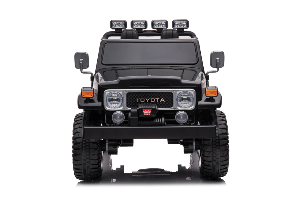24v licenced Toyota Land Cruiser Jeep 4x4 Ride on Car – Black ETA 10th May 2026 - Image 2