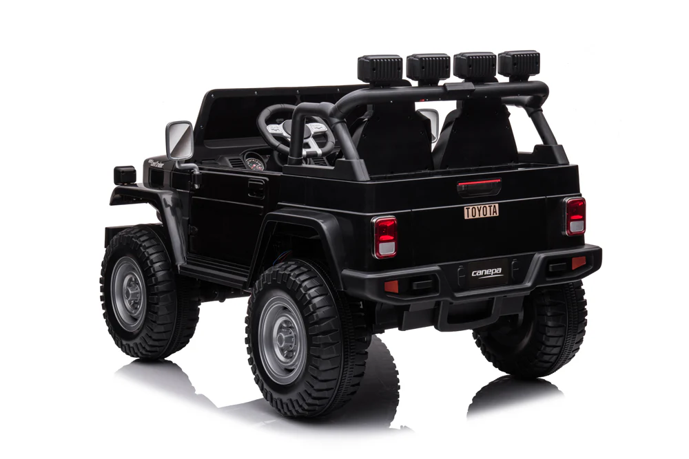 24v licenced Toyota Land Cruiser Jeep 4x4 Ride on Car – Black ETA 10th May 2026 - Image 4