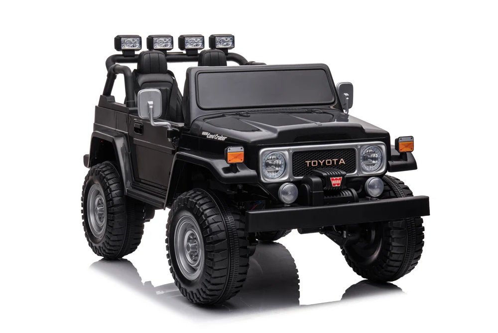 24v licenced Toyota Land Cruiser Jeep 4x4 Ride on Car – Black ETA 10th May 2026 - Image 6
