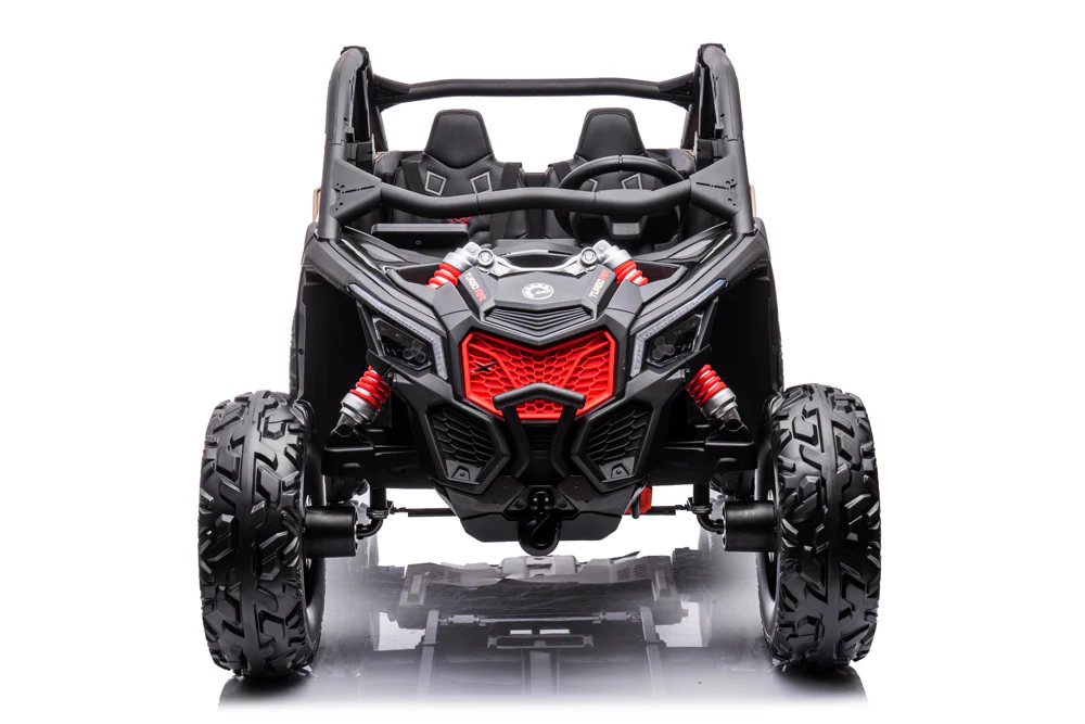 24v x 14 Ah Licensed 4x4 Can-Am-800w RC Kids Ride on Car, UTV 2-Seater - Black ETA 10th May 2026 - Image 4