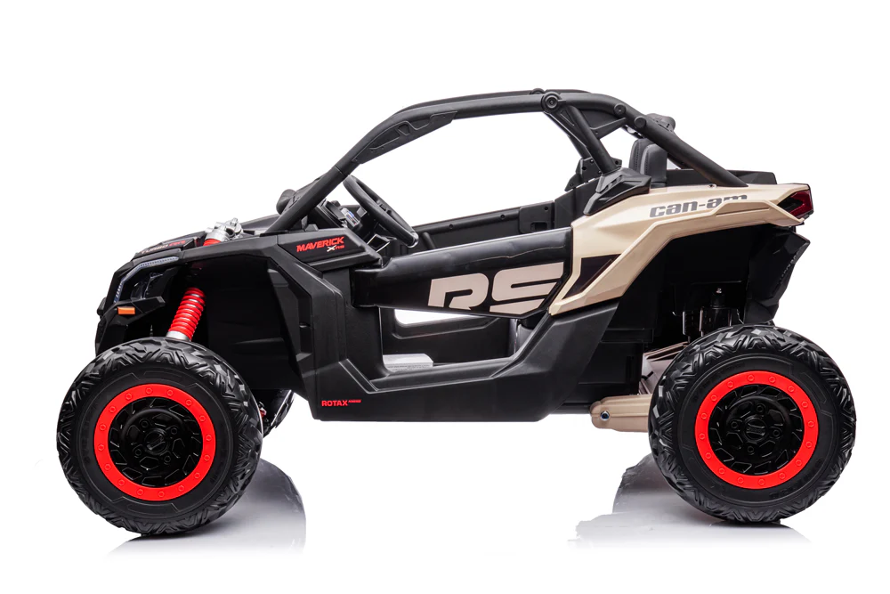24v x 14 Ah Licensed 4x4 Can-Am-800w RC Kids Ride on Car, UTV 2-Seater - Black ETA 10th May 2026 - Image 5