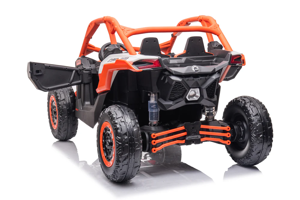 24v x 14 Ah Licensed 4x4 Can-Am-800w RC Kids Ride on Car, UTV 2-Seater – Orange ETA 10th May 2026 - Image 10