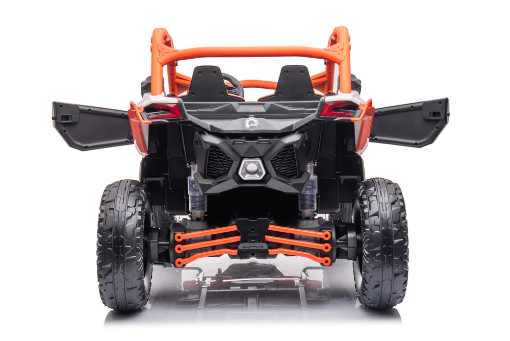 24v x 14 Ah Licensed 4x4 Can-Am-800w RC Kids Ride on Car, UTV 2-Seater – Orange ETA 10th May 2026 - Image 11