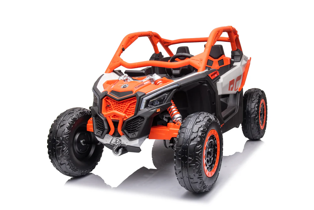 24v x 14 Ah Licensed 4x4 Can-Am-800w RC Kids Ride on Car, UTV 2-Seater – Orange ETA 10th May 2026 - Image 12