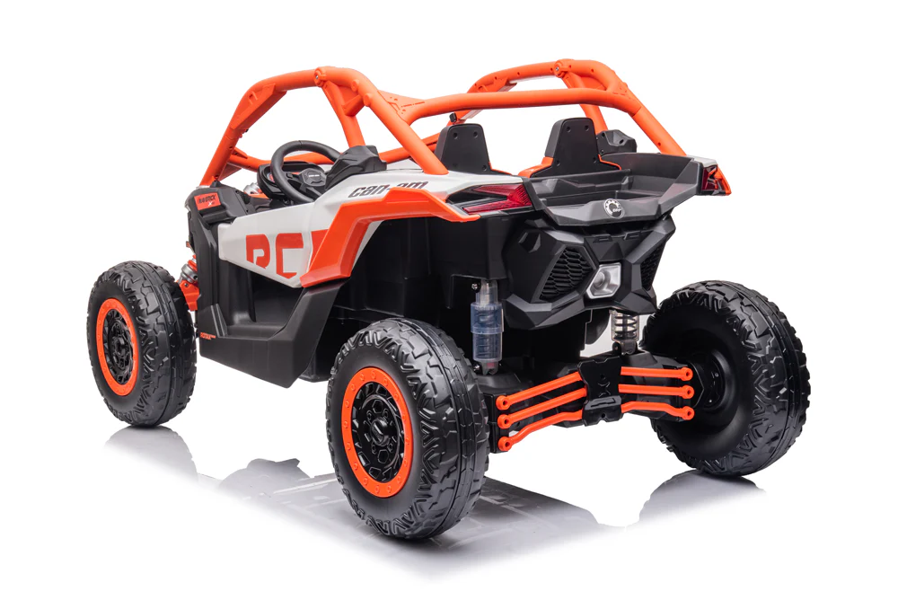 24v x 14 Ah Licensed 4x4 Can-Am-800w RC Kids Ride on Car, UTV 2-Seater – Orange ETA 10th May 2026 - Image 5