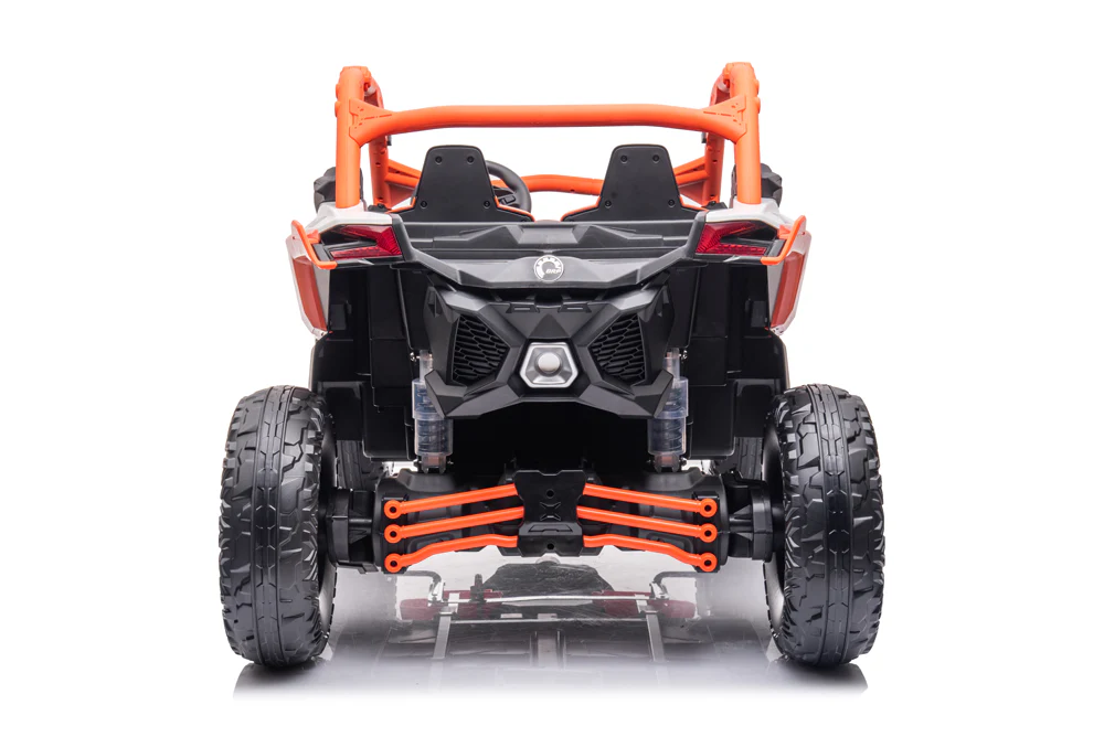 24v x 14 Ah Licensed 4x4 Can-Am-800w RC Kids Ride on Car, UTV 2-Seater – Orange ETA 10th May 2026 - Image 6