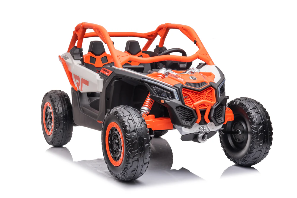 24v x 14 Ah Licensed 4x4 Can-Am-800w RC Kids Ride on Car, UTV 2-Seater – Orange ETA 10th May 2026 - Image 7