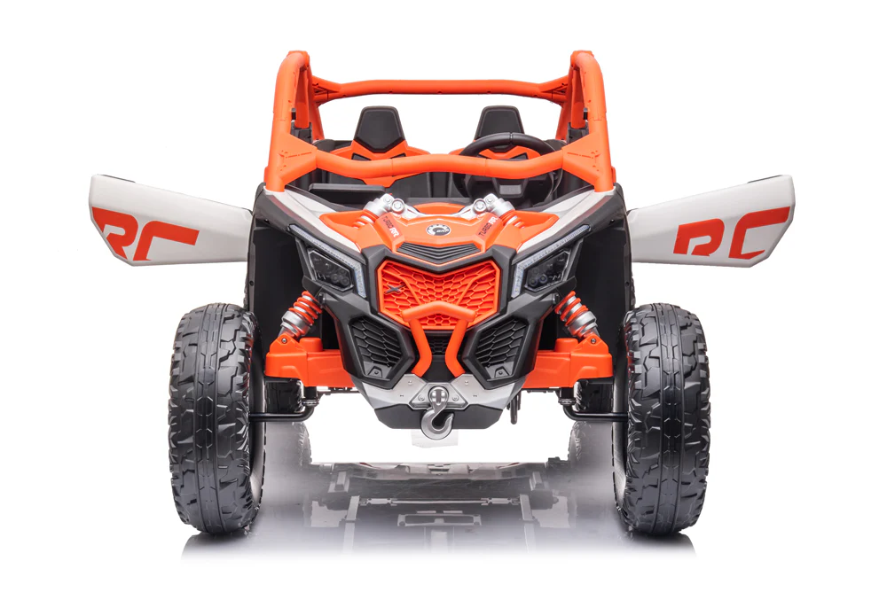 24v x 14 Ah Licensed 4x4 Can-Am-800w RC Kids Ride on Car, UTV 2-Seater – Orange ETA 10th May 2026 - Image 8