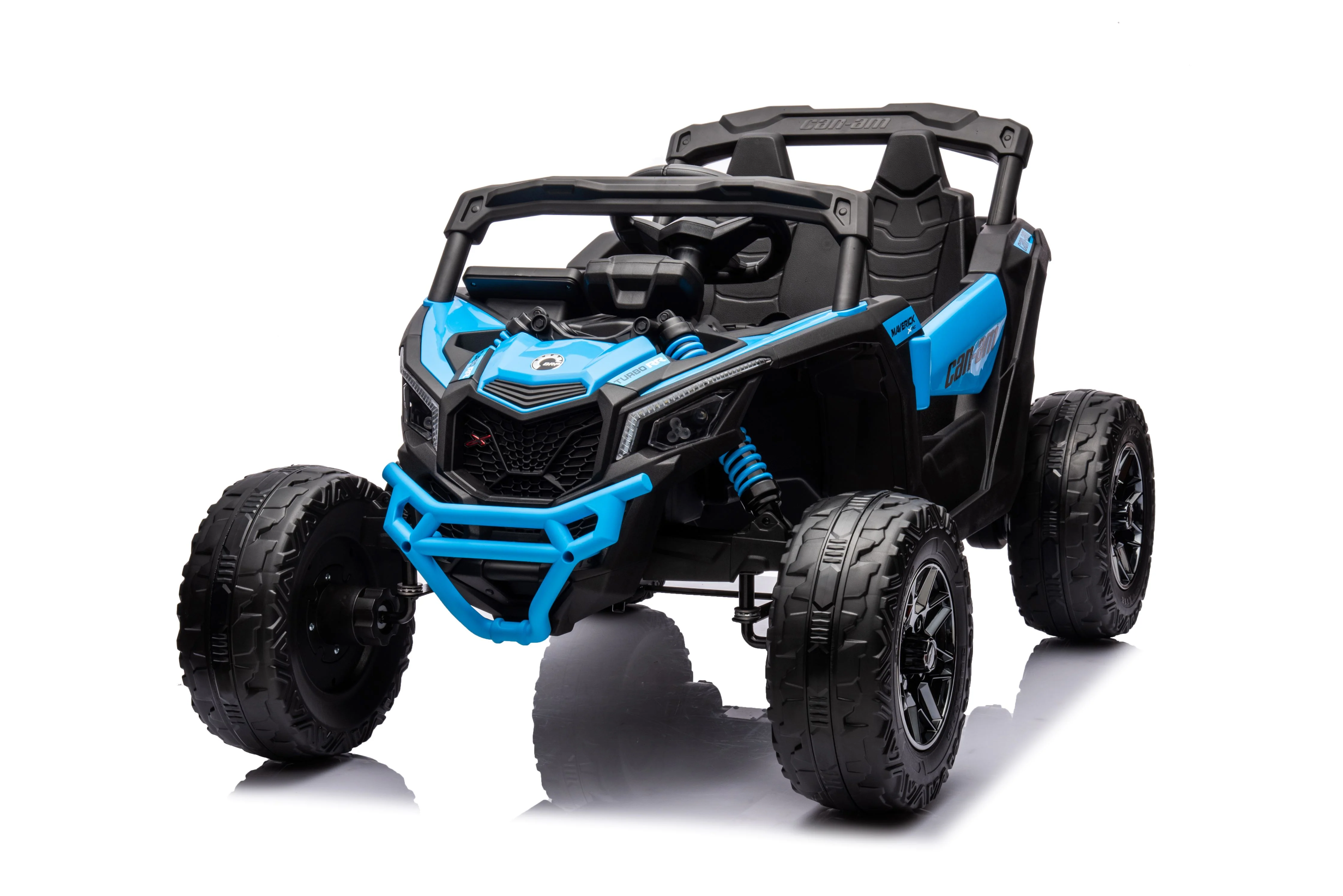 24v Licensed 4x4 Can-Am-800w Maverick Kids Ride on Car, UTV  – Blue ETA 10th May 2026