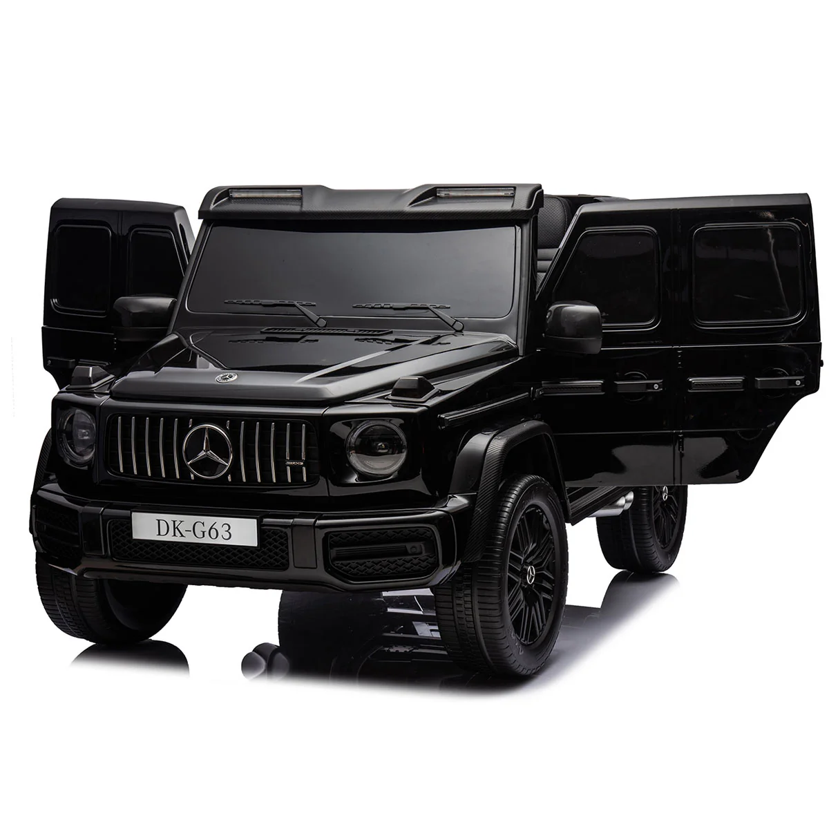 24v x 14 Ah Licensed 4x4 Mercedes-AMG G63 With Remote Contorl-800w 4WD Kids Ride-On Car -Black  ETA 10th May 2026 - Image 5