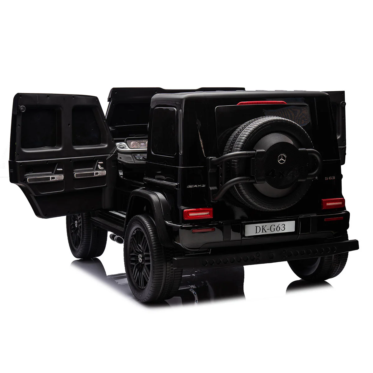 24v x 14 Ah Licensed 4x4 Mercedes-AMG G63 With Remote Contorl-800w 4WD Kids Ride-On Car -Black  ETA 10th May 2026 - Image 6
