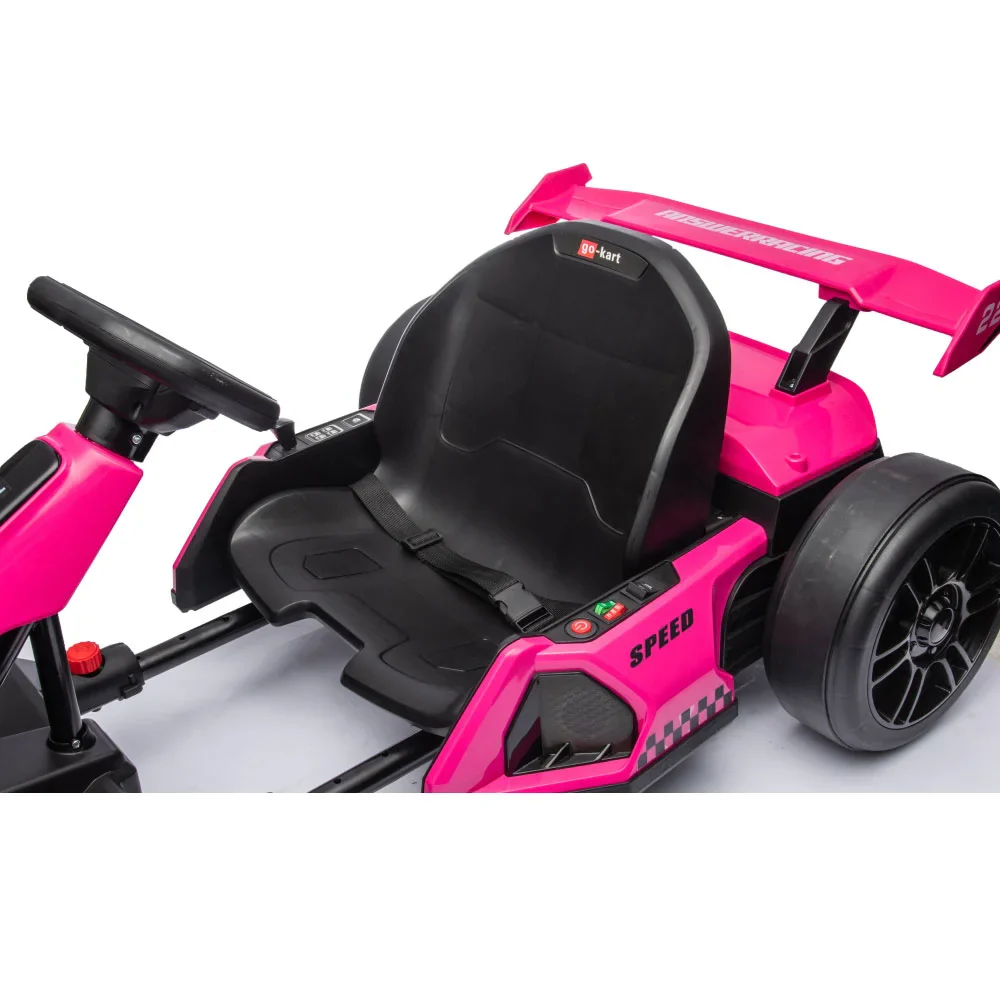 24V Ride on Electric Go Kart with Drift Function – Pink Pre-Order ETA 10 May 2026 - Image 7