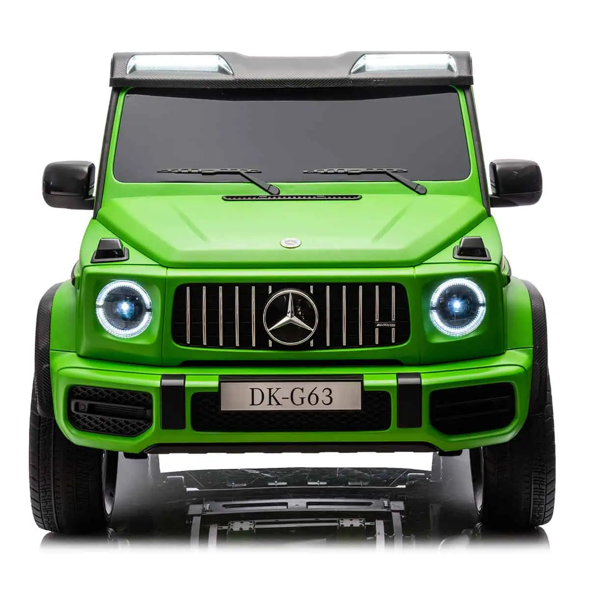 24v x 14 Ah Licensed 4x4 Mercedes-AMG G63 With Remote Contorl-800w 4WD Kids Ride-On Car -Green - Image 3