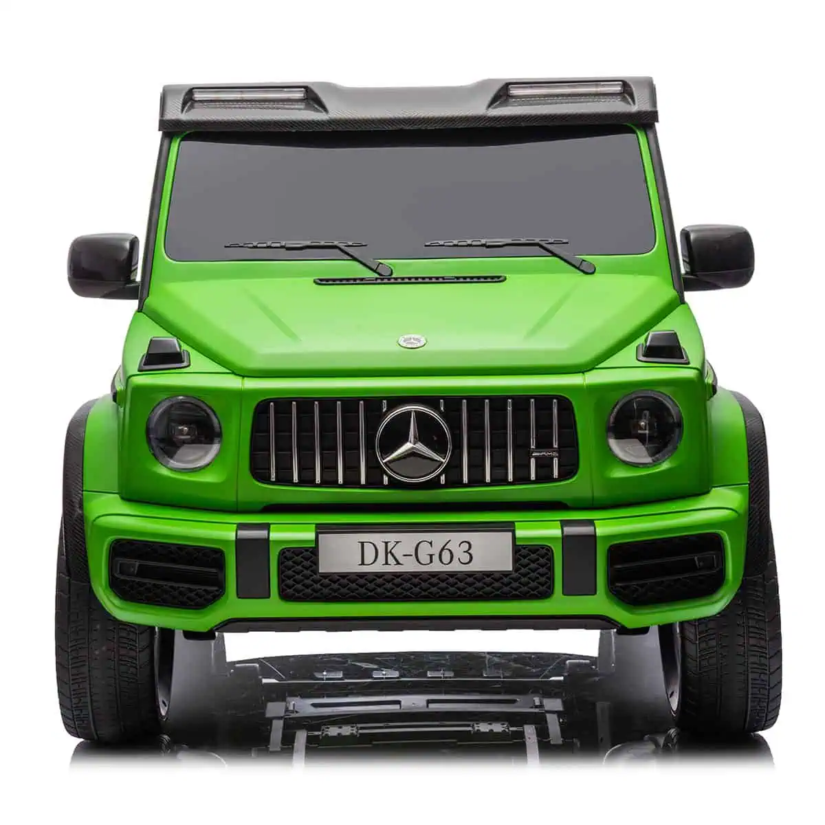 24v x 14 Ah Licensed 4x4 Mercedes-AMG G63 With Remote Contorl-800w 4WD Kids Ride-On Car -Green - Image 4
