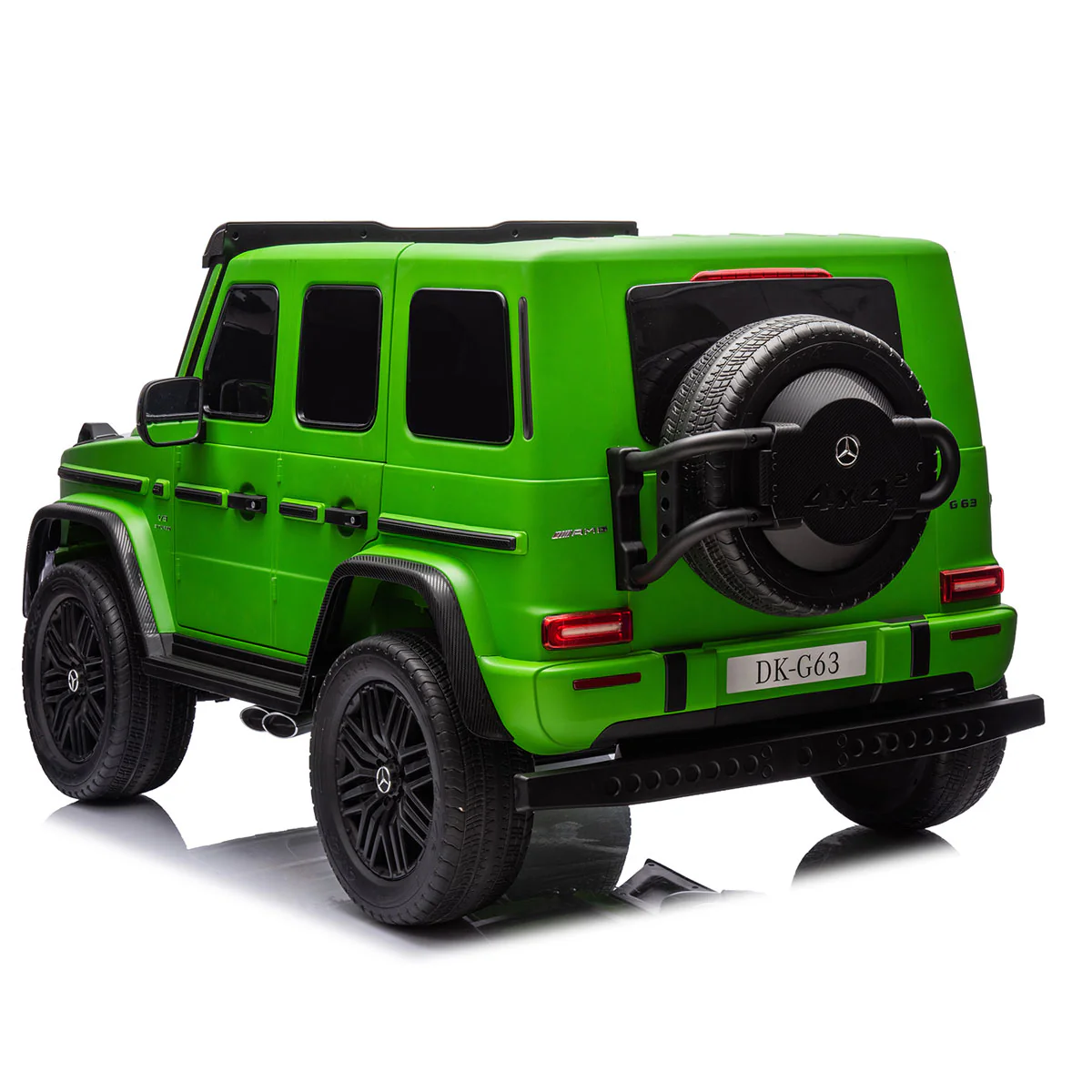 24v x 14 Ah Licensed 4x4 Mercedes-AMG G63 With Remote Contorl-800w 4WD Kids Ride-On Car -Green - Image 7