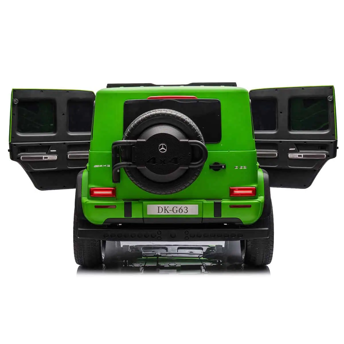24v x 14 Ah Licensed 4x4 Mercedes-AMG G63 With Remote Contorl-800w 4WD Kids Ride-On Car -Green - Image 9