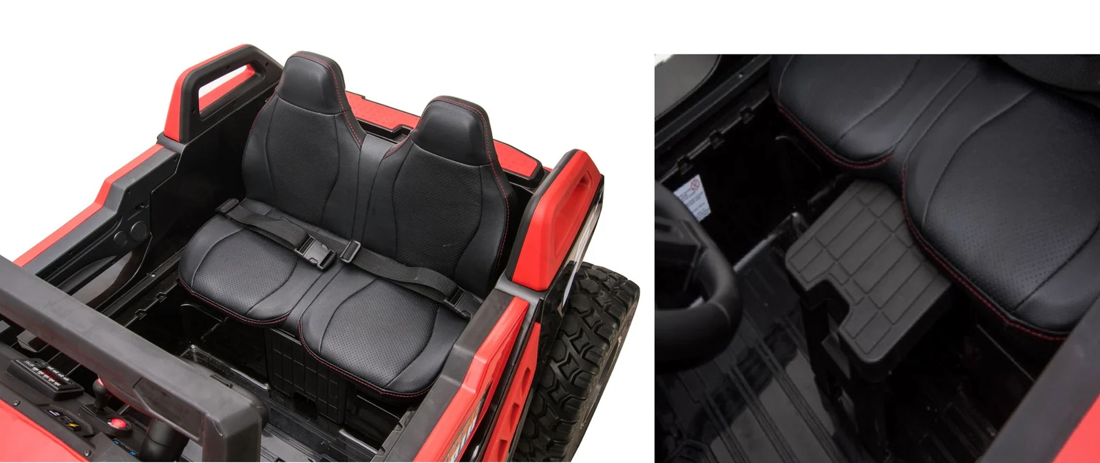 24v x 14 Ah Sahara Kids Ride on Car, UTV 2-Seater – Red Pre-Order ETA 25th April 2026 - Image 6