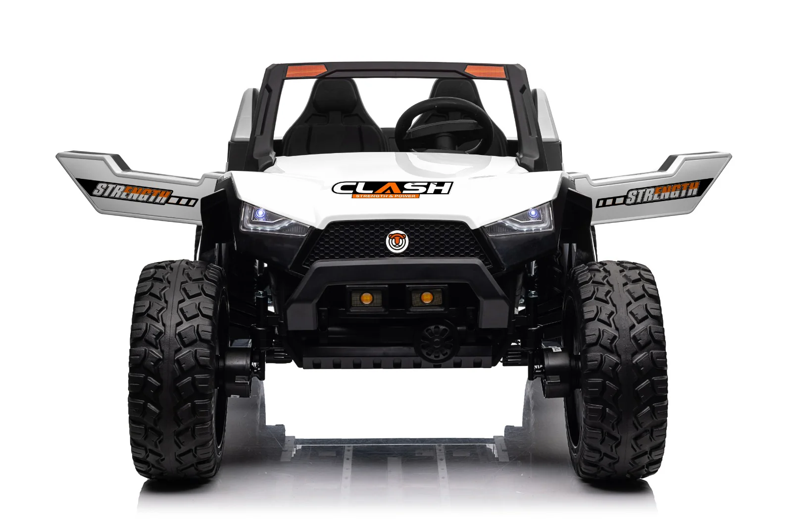 24v x 14 Ah Sahara Kids Ride on Car, UTV 2-Seater – White Pre-Order ETA 25th April 2026 - Image 3