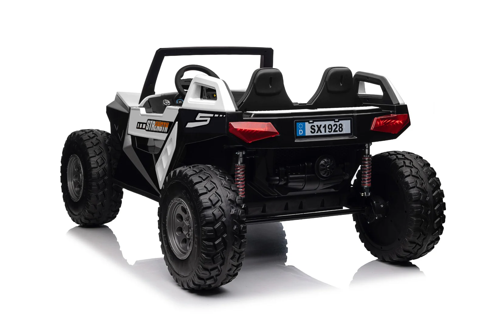 24v x 14 Ah Sahara Kids Ride on Car, UTV 2-Seater – White Pre-Order ETA 25th April 2026 - Image 4
