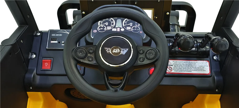 12V Forklift Electric Ride On Car - Yellow ETA 25th April 2026 - Image 6