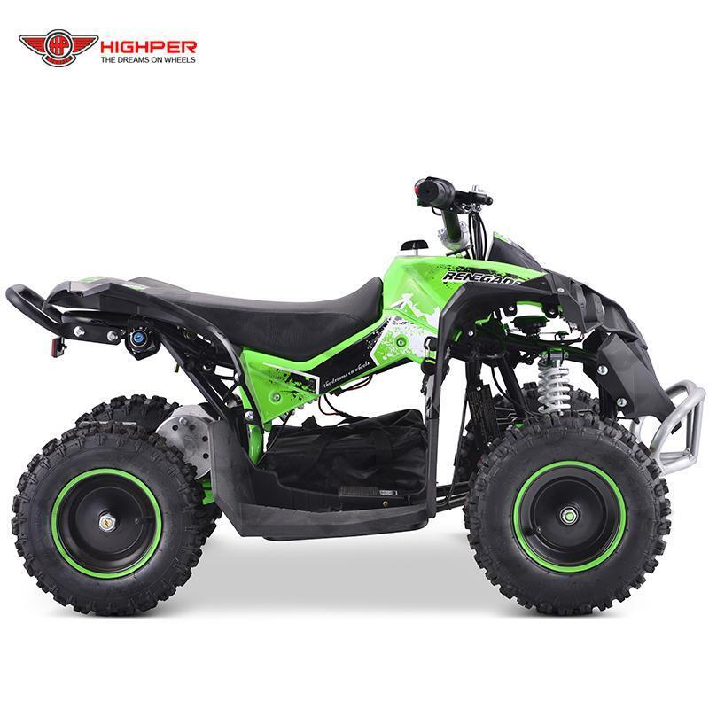 “Renegade” Brushless Shaft Driven 1060W 48V Electric Ride-On ATV -Quad Bike -3EB- Green - Image 6