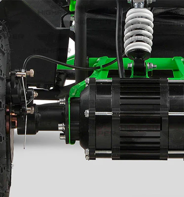 “Renegade” Brushless Shaft Driven 1060W 48V Electric Ride-On ATV -Quad Bike -3EB- Green - Image 7