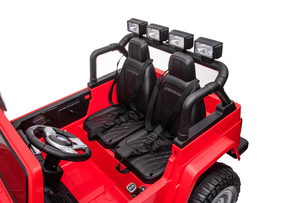 24v licenced Toyota Land Cruiser Jeep 4x4 Ride on Car – Red ETA 10th May 2026 - Image 11