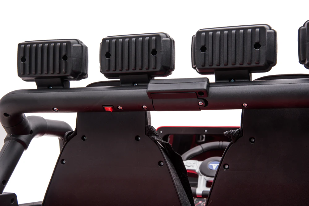 24v licenced Toyota Land Cruiser Jeep 4x4 Ride on Car – Red ETA 10th May 2026 - Image 18
