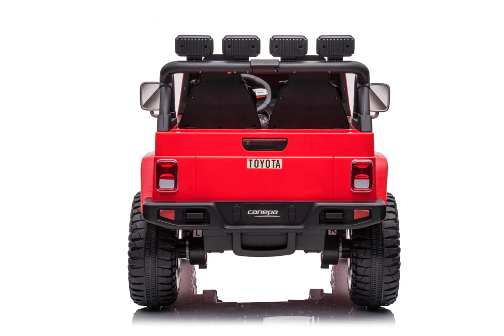 24v licenced Toyota Land Cruiser Jeep 4x4 Ride on Car – Red ETA 10th May 2026 - Image 5